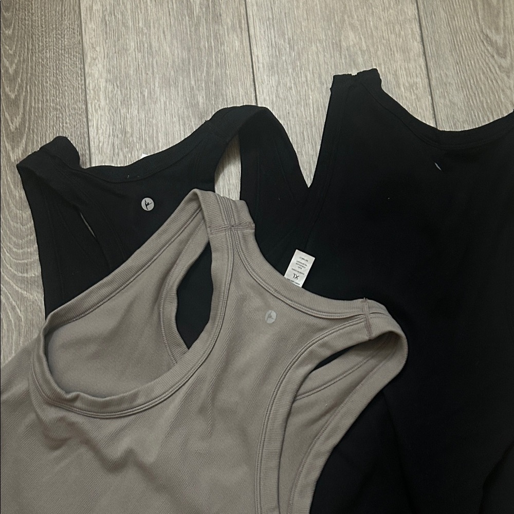 Women's Black and brown Tank Tops - Picture 8 of 8